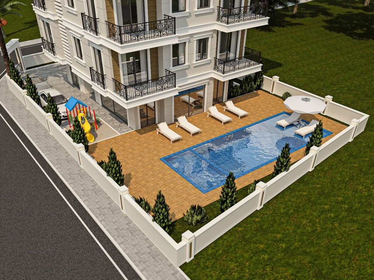 Квартира в Алании, Турция, 55 м² - фото 4