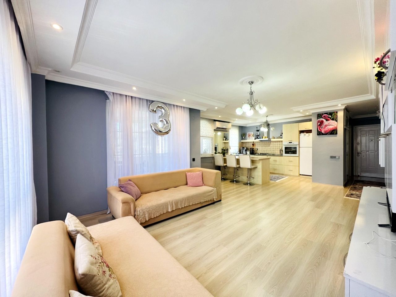 Квартира в Алании, Турция, 125 м² - фото 4