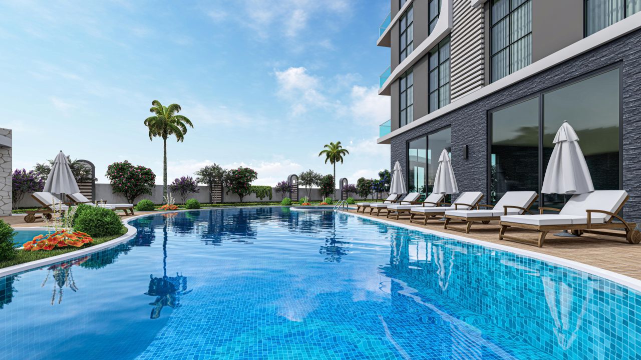 Квартира в Алании, Турция, 54 м² - фото 4