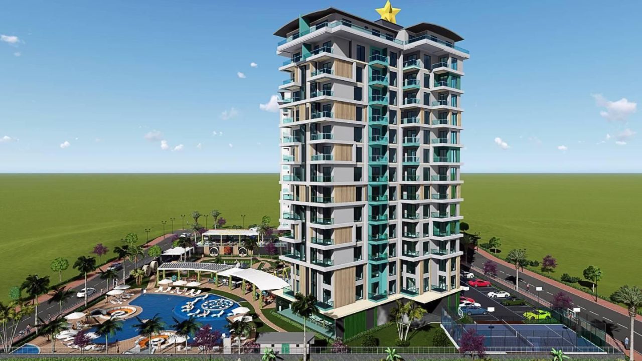 Квартира в Алании, Турция, 60 м² - фото 4