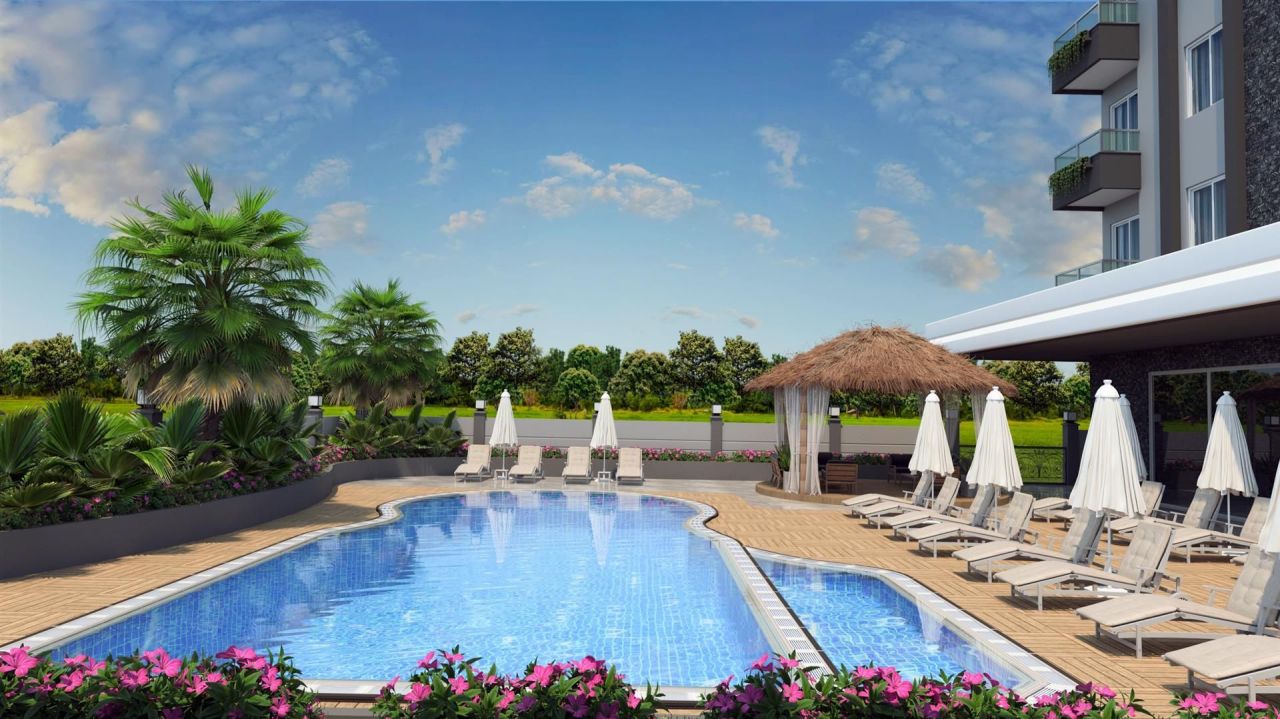 Квартира в Алании, Турция, 58 м² - фото 5