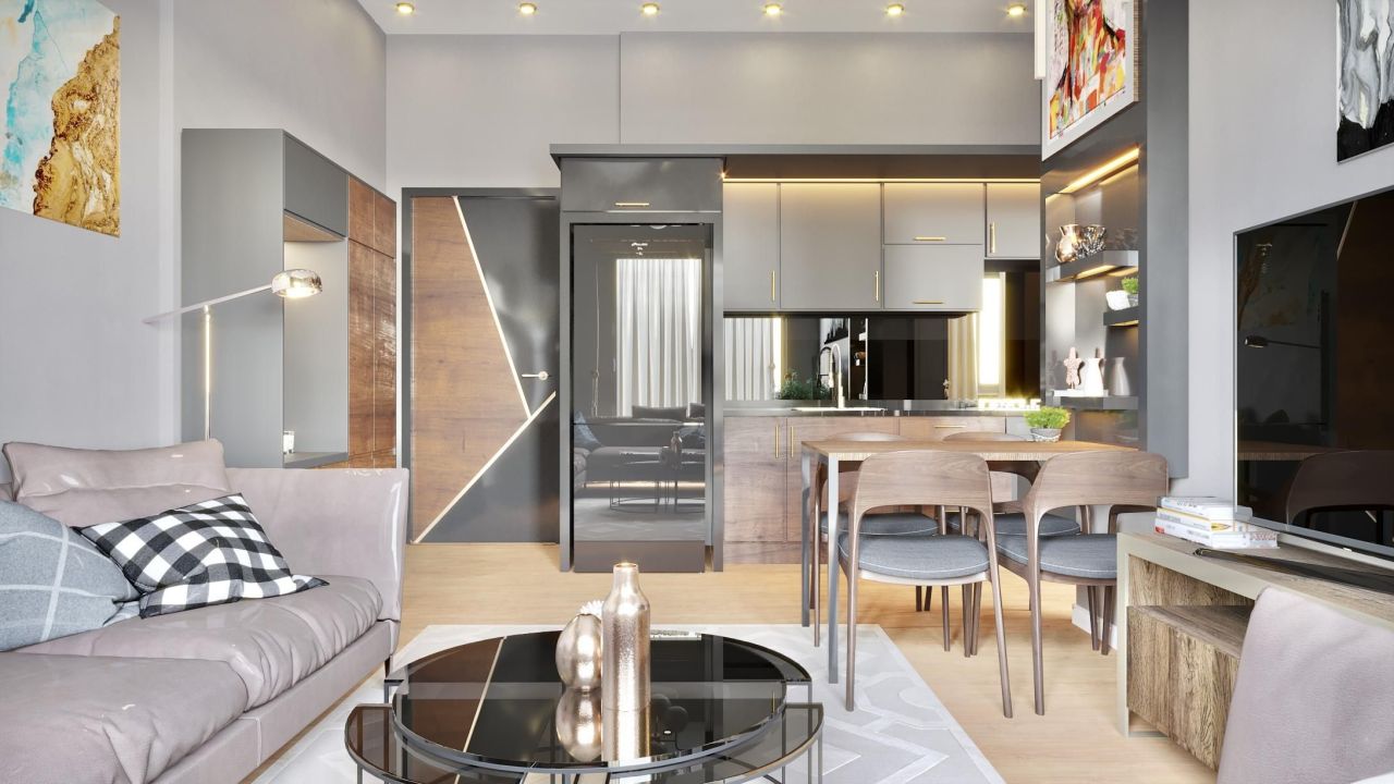 Квартира в Авсалларе, Турция, 50 м² - фото 5