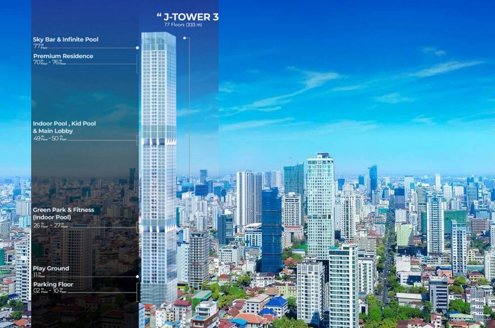 Апартаменты в Пномпене, Камбоджа, 166 м² - фото 14