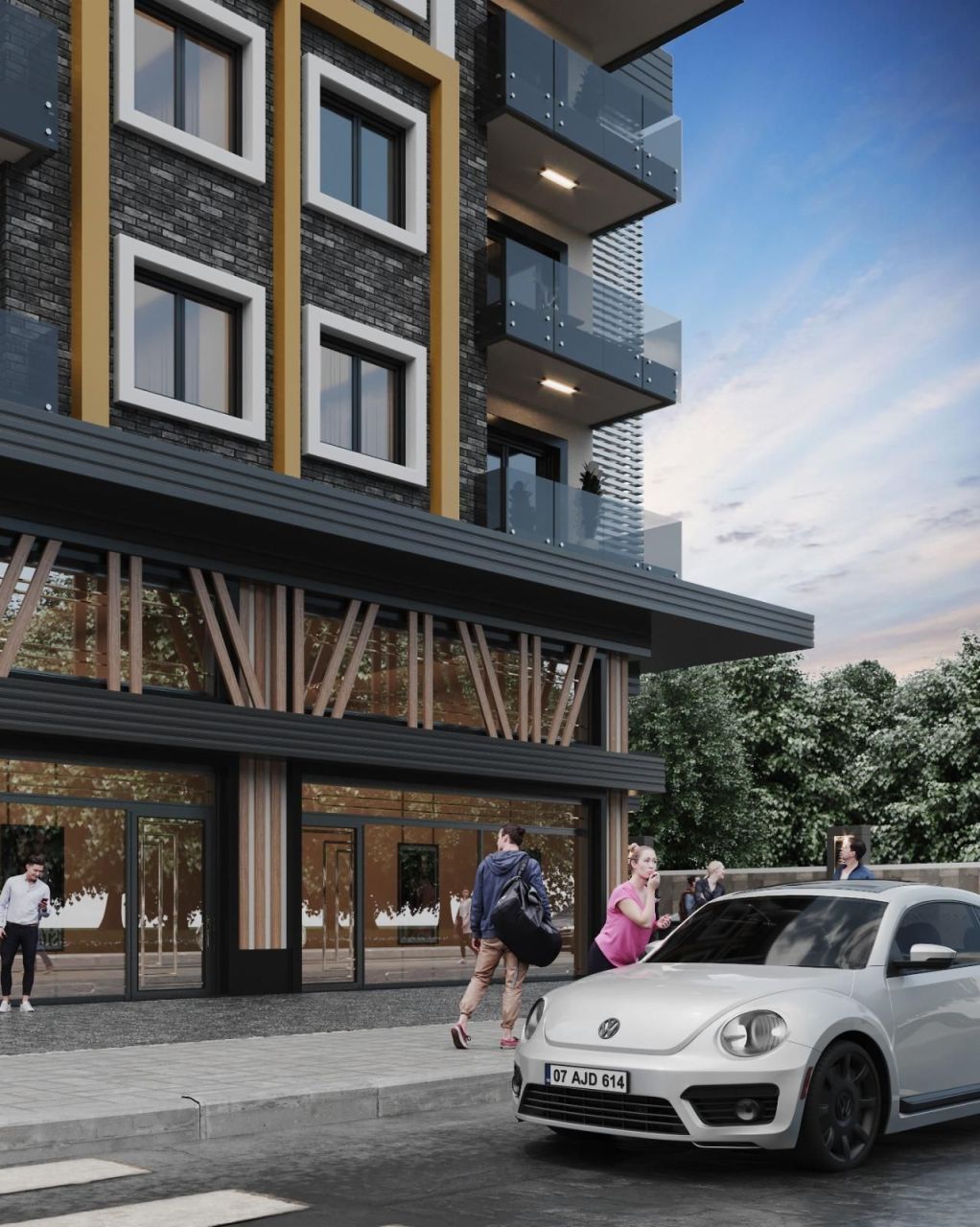 Квартира в Кестеле, Турция, 50 м² - фото 5