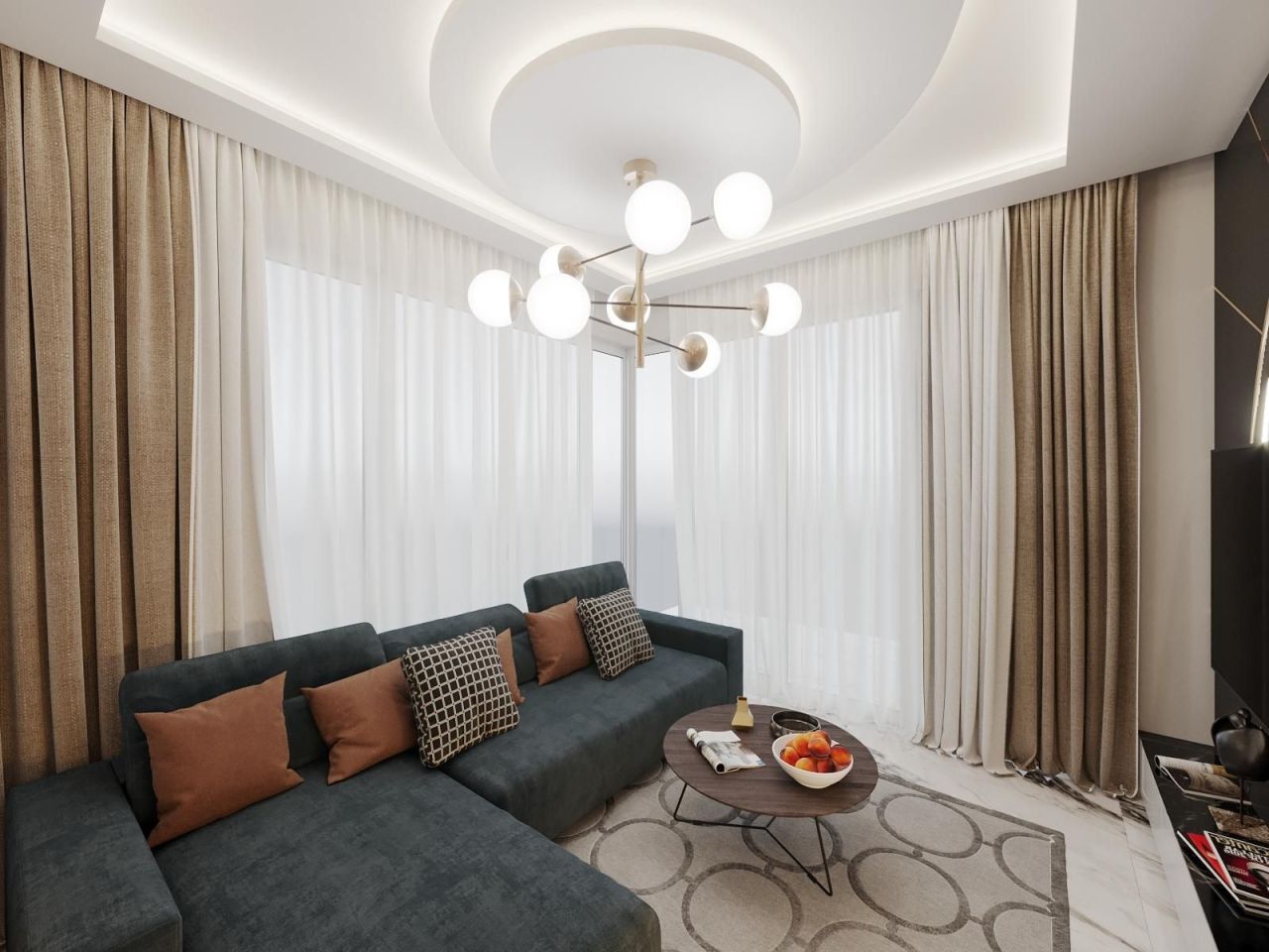 Квартира в Алании, Турция, 44 м² - фото 6