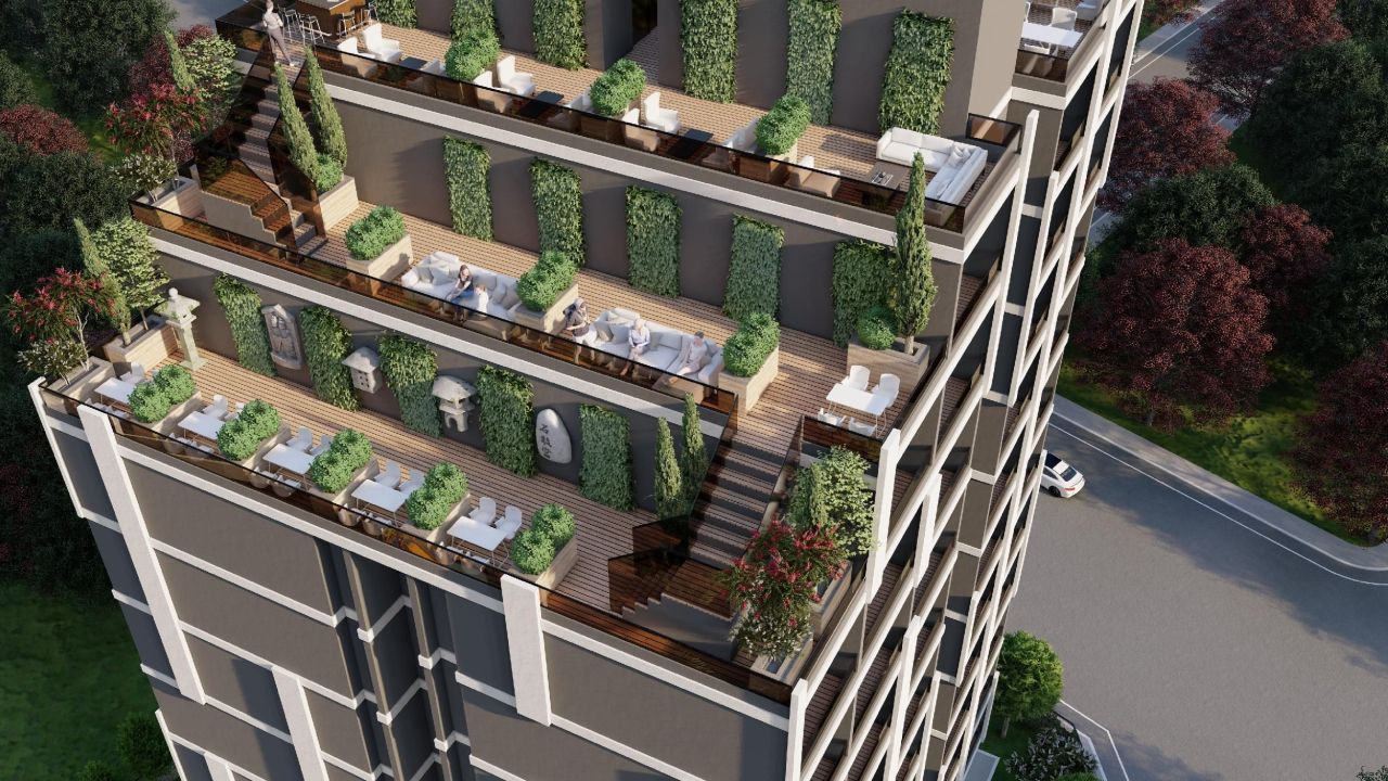 Квартира в Мерсине, Турция, 43 м² - фото 6