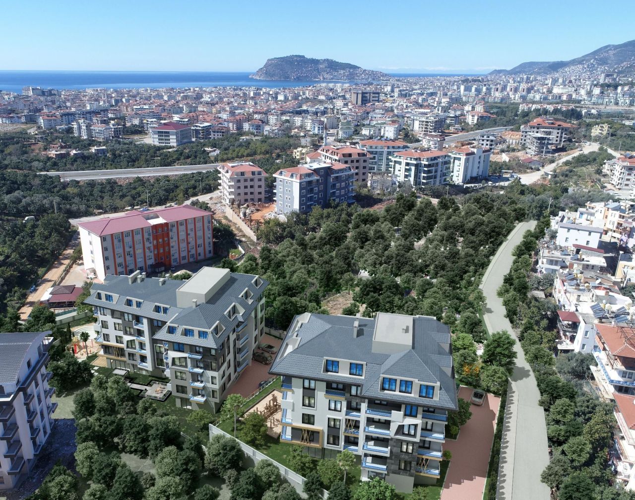 Квартира в Алании, Турция, 55 м² - фото 6