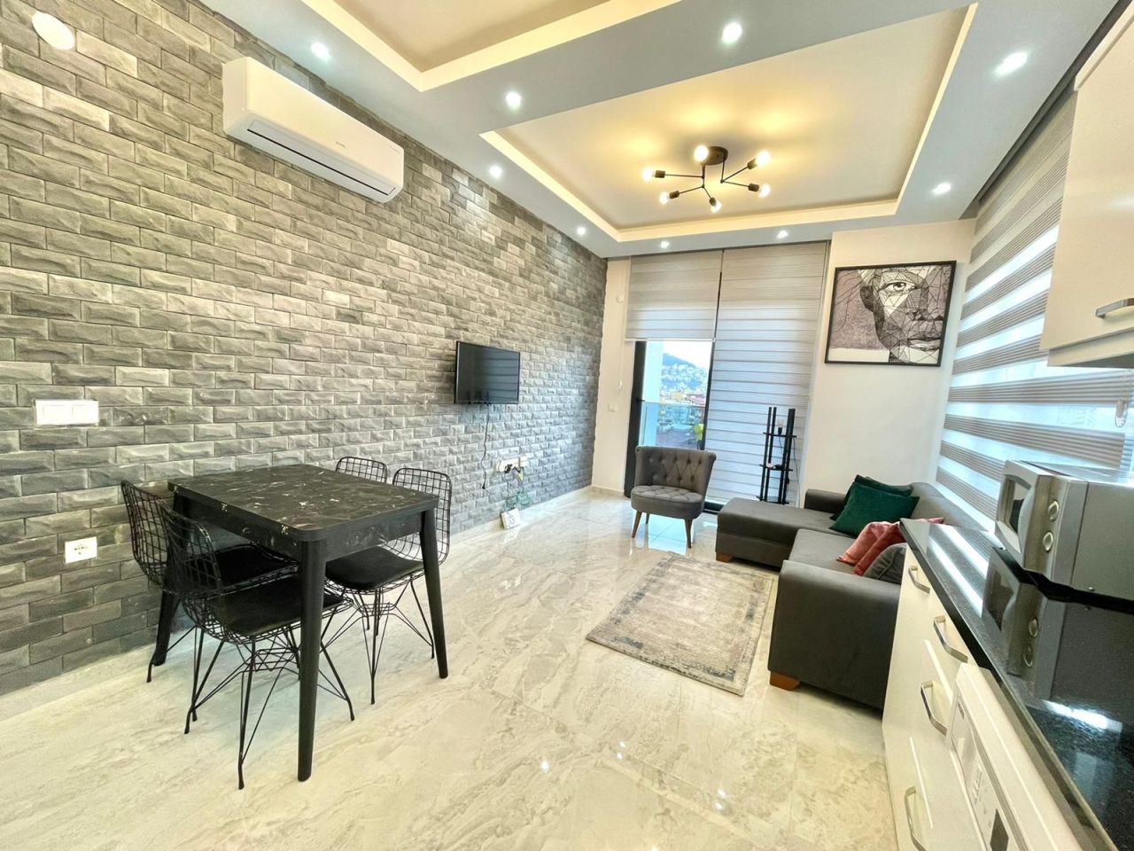 Квартира в Алании, Турция, 45 м² - фото 6