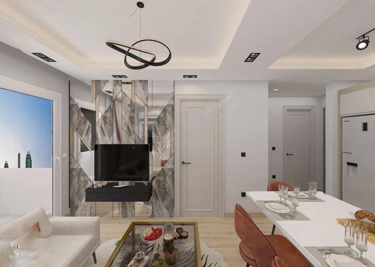 Квартира в Мерсине, Турция, 50 м² - фото 6