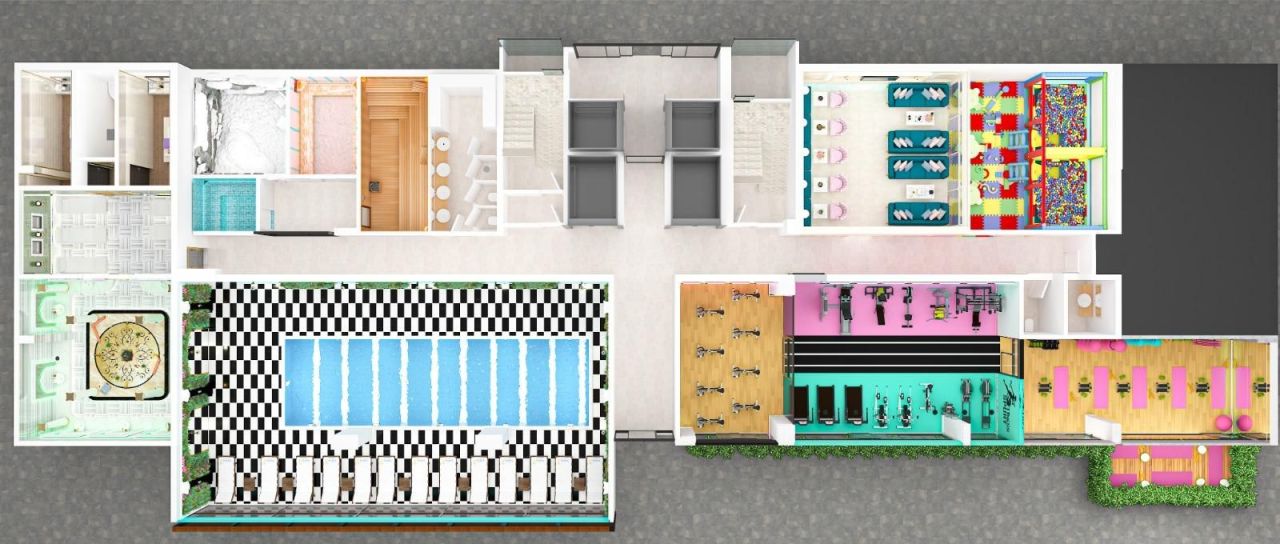 Квартира в Алании, Турция, 68 м² - фото 6