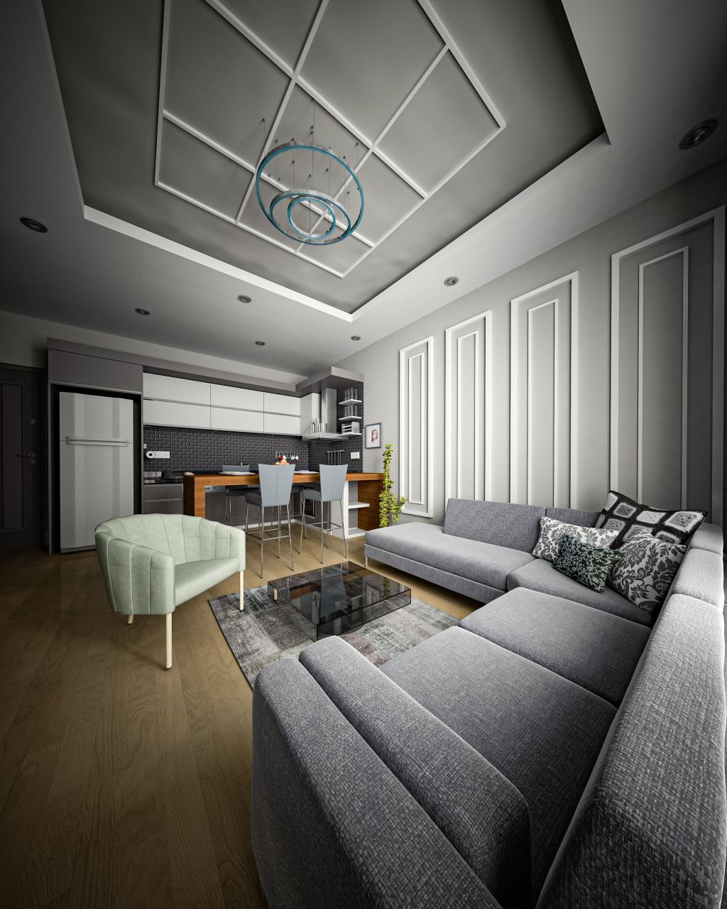Квартира в Алании, Турция, 55 м² - фото 6