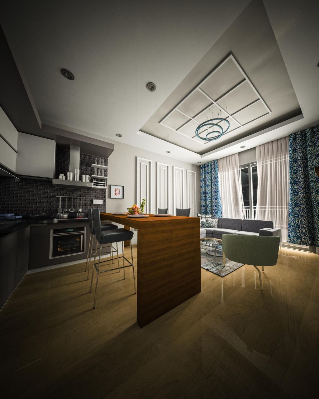 Квартира в Алании, Турция, 55 м² - фото 7