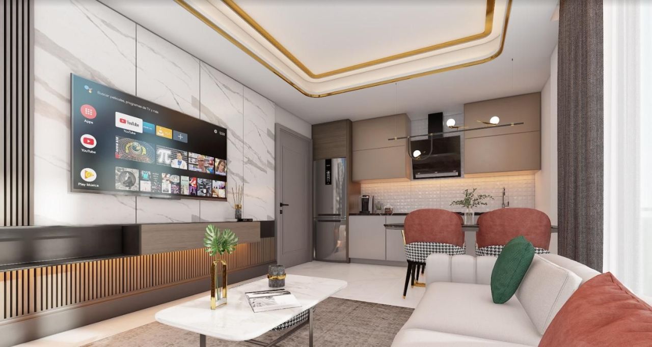 Квартира в Алании, Турция, 49 м² - фото 7