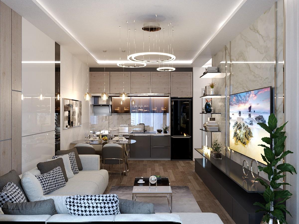 Квартира в Алании, Турция, 54 м² - фото 7