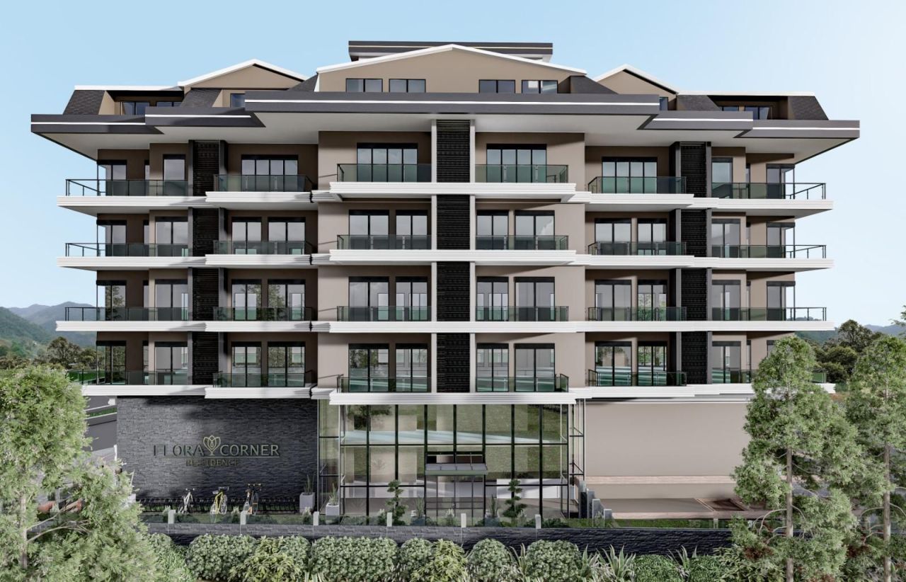 Квартира в Алании, Турция, 51 м² - фото 7