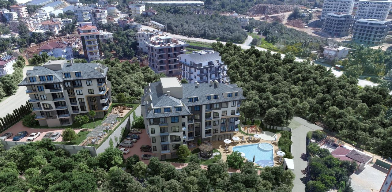 Квартира в Алании, Турция, 59 м² - фото 7