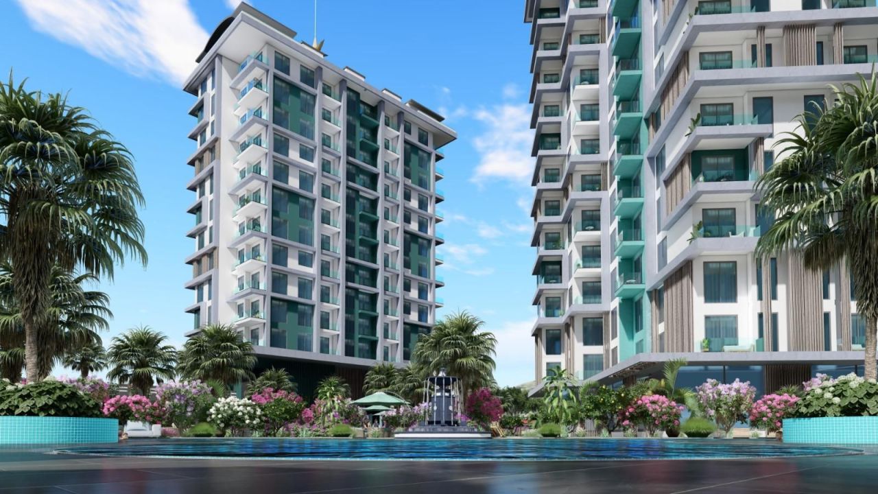 Квартира в Алании, Турция, 51 м² - фото 8