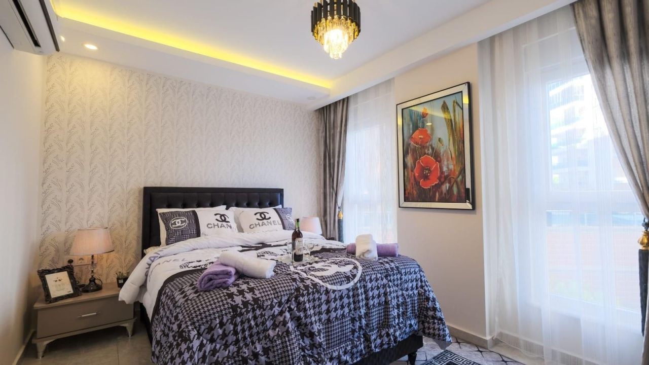 Квартира в Алании, Турция, 70 м² - фото 8