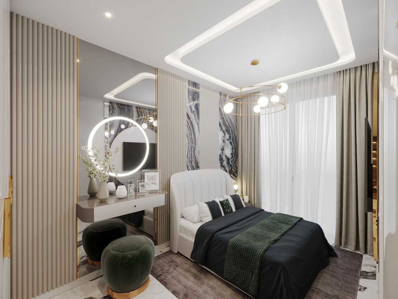 Квартира в Алании, Турция, 44 м² - фото 8