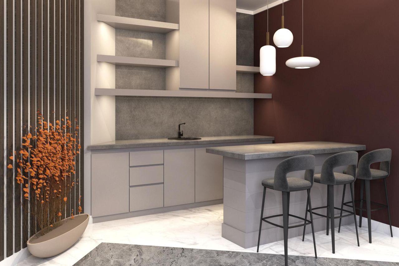 Квартира в Алании, Турция, 52 м² - фото 8