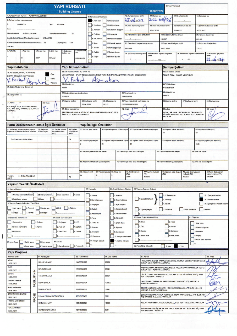 Квартира в Авсалларе, Турция, 64 м² - фото 8