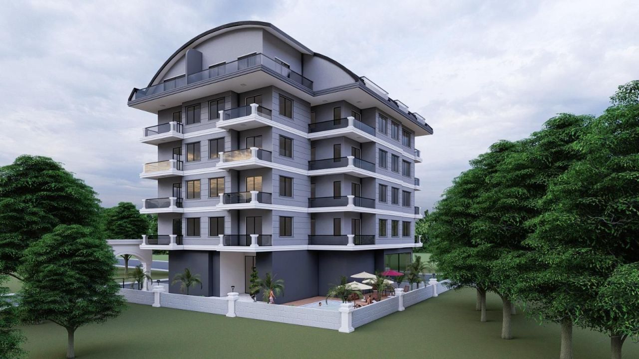 Квартира в Алании, Турция, 88 м² - фото 8