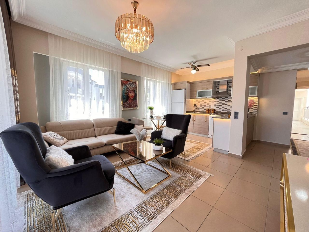 Квартира в Алании, Турция, 110 м² - фото 8