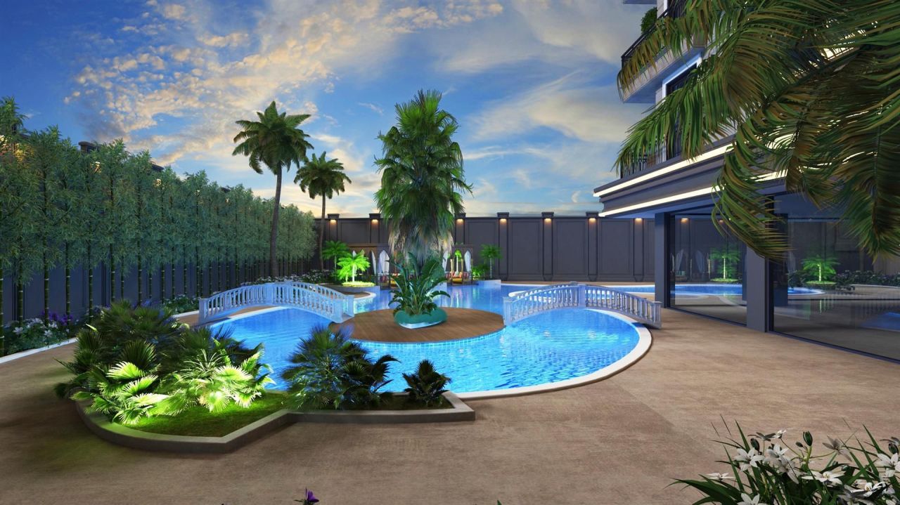 Квартира в Алании, Турция, 62 м² - фото 9