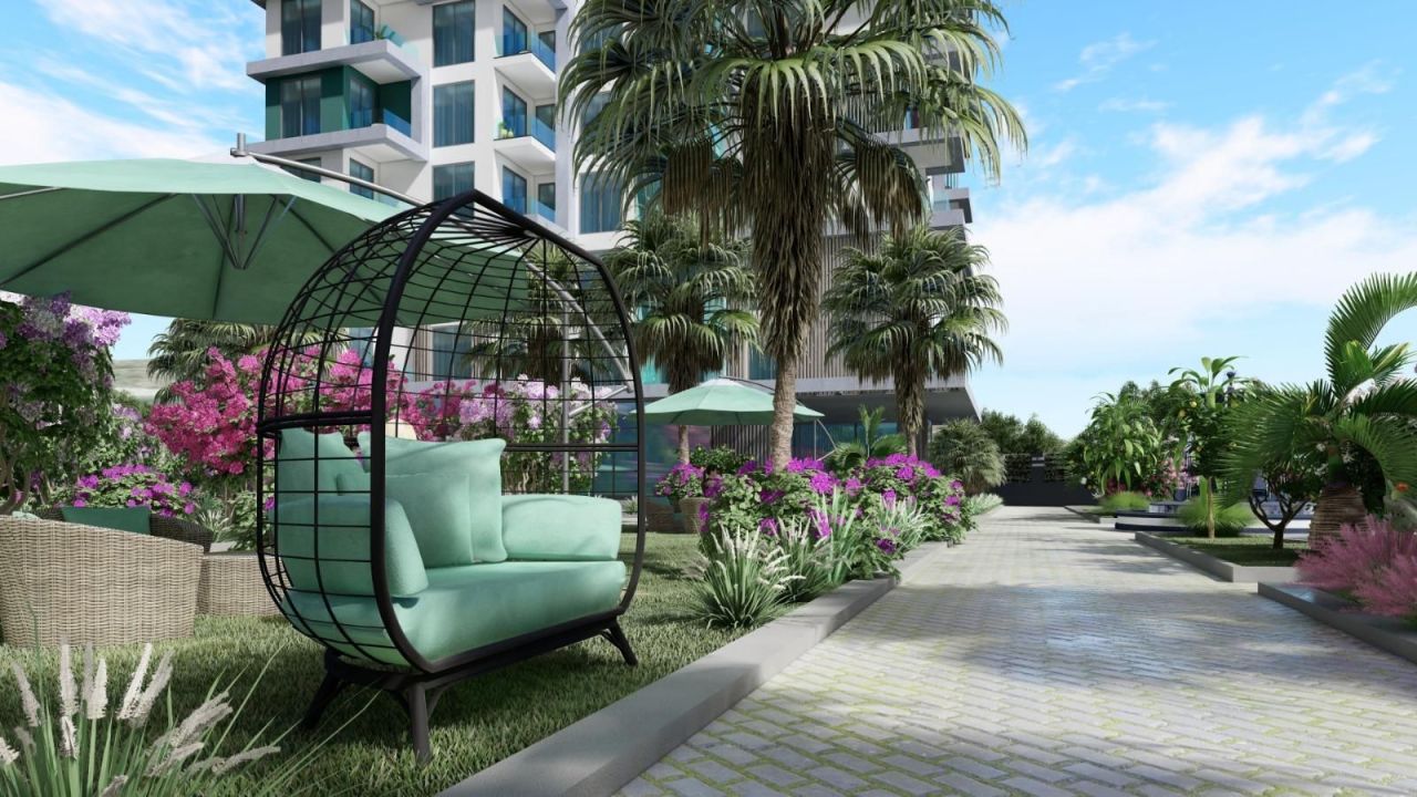 Квартира в Алании, Турция, 51 м² - фото 9