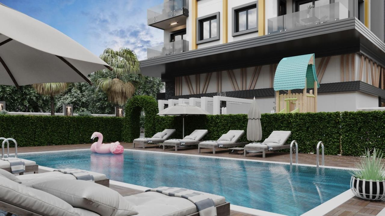 Квартира в Кестеле, Турция, 50 м² - фото 9