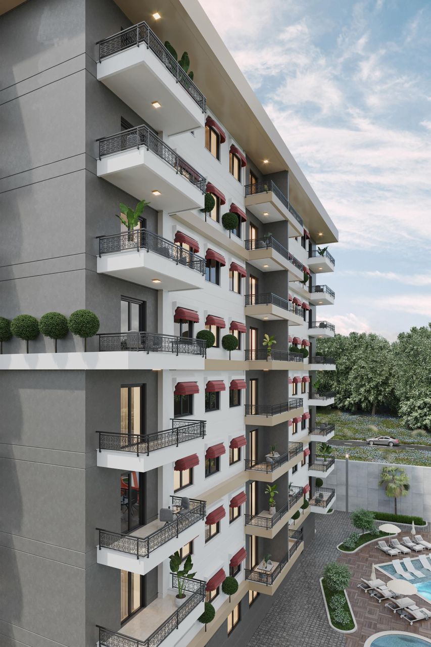 Квартира в Авсалларе, Турция, 46 м² - фото 9