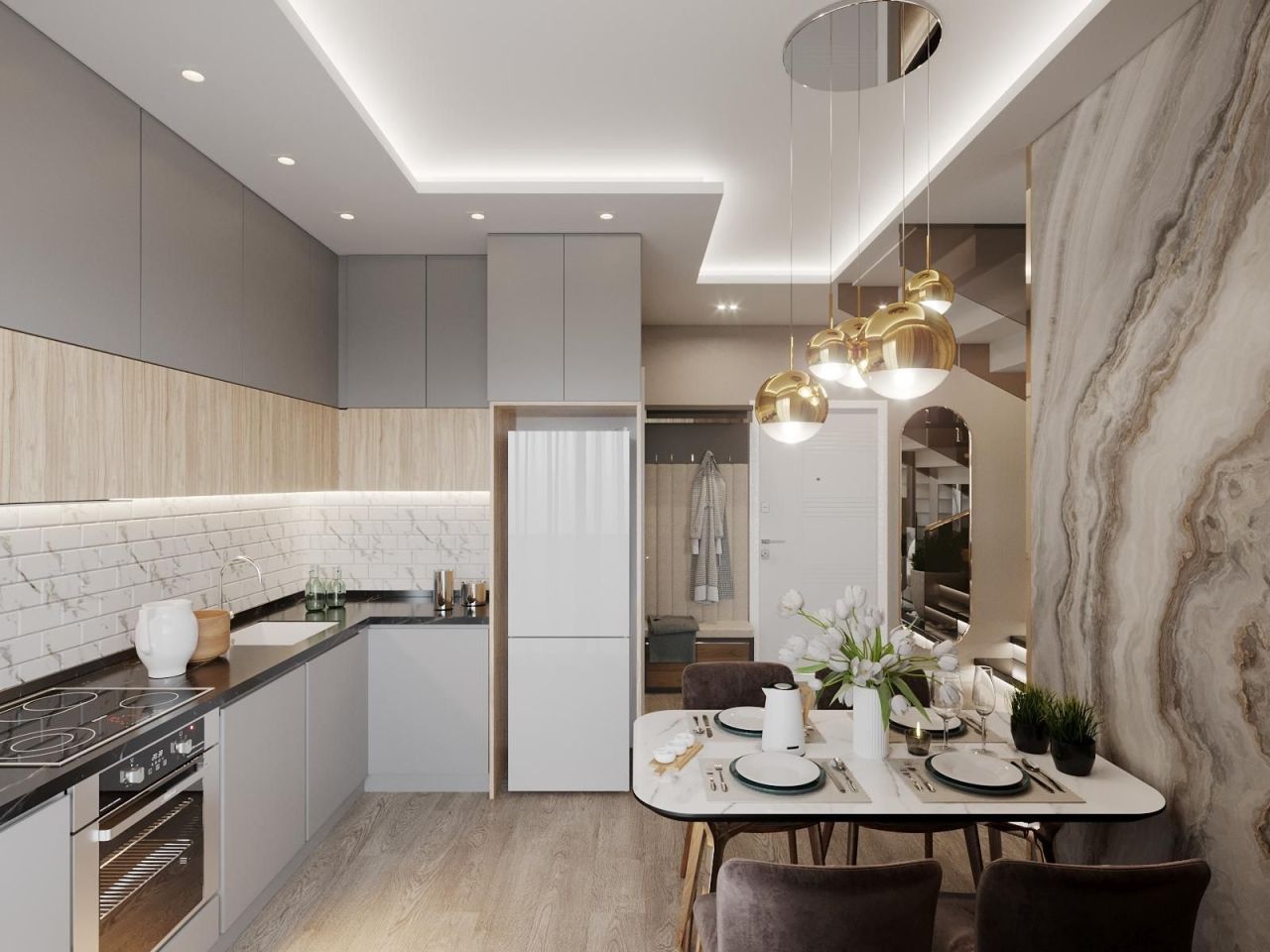 Квартира в Алании, Турция, 81 м² - фото 9