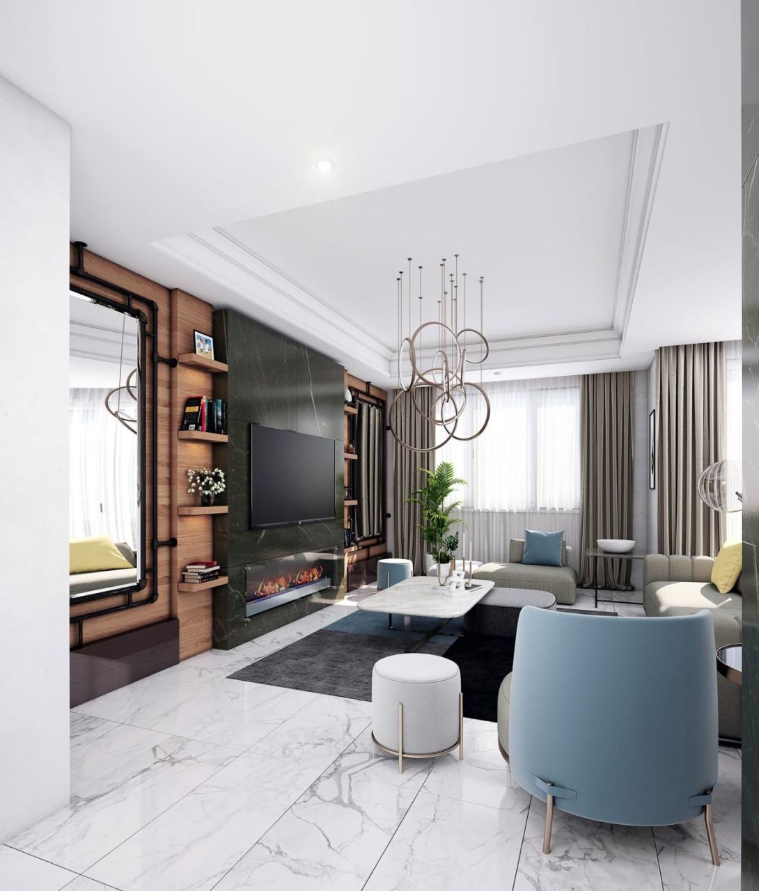 Квартира в Кестеле, Турция, 90 м² - фото 9