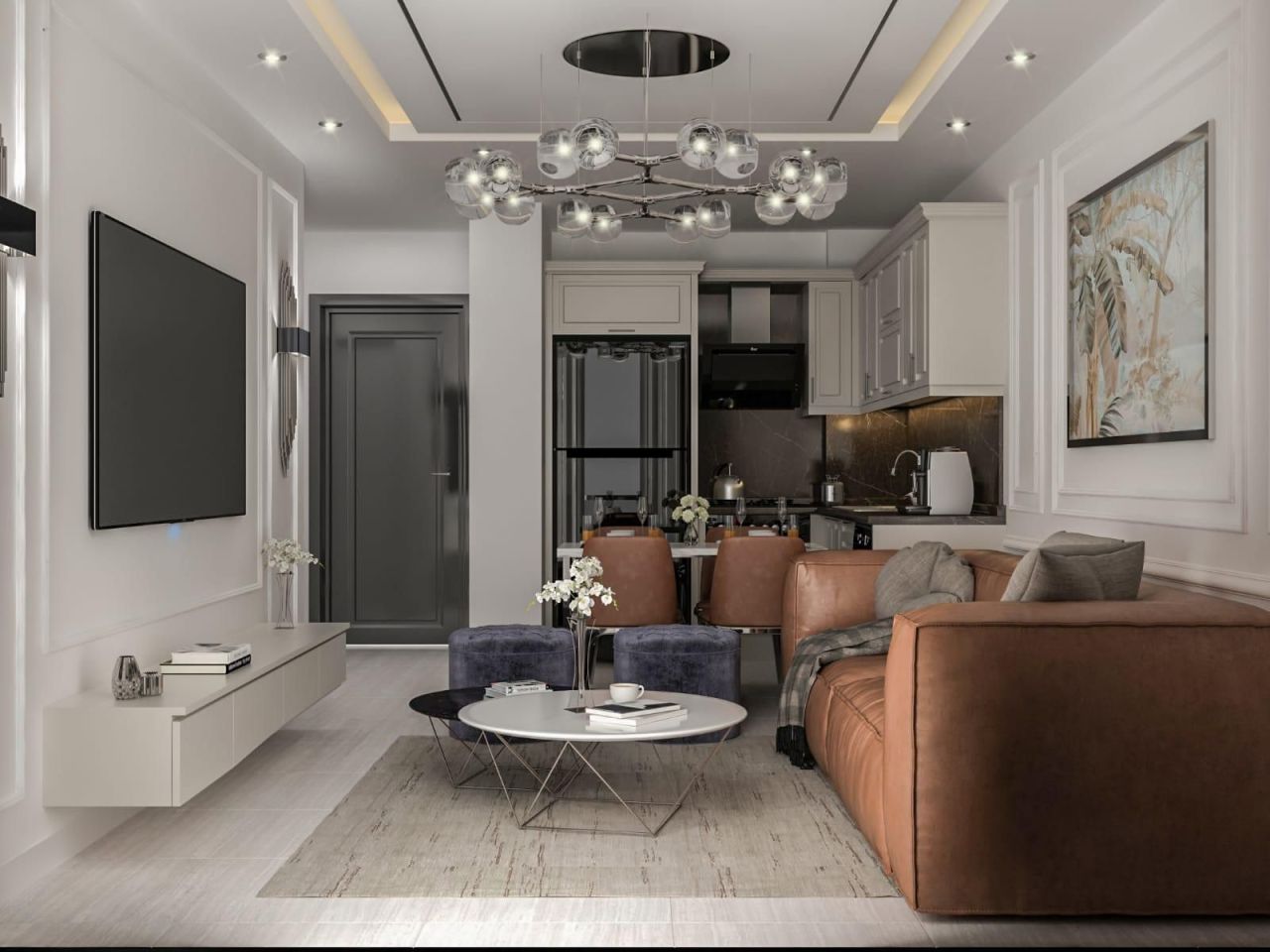 Квартира в Авсалларе, Турция, 54 м² - фото 10