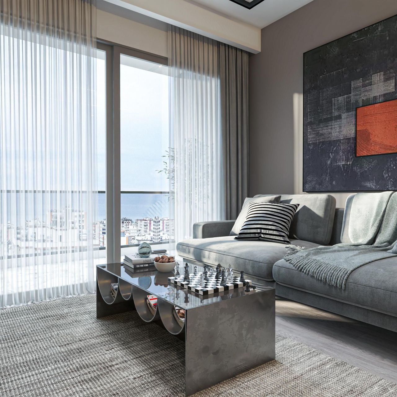 Квартира в Мерсине, Турция, 55 м² - фото 10