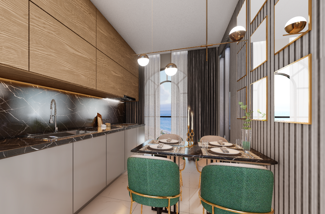 Квартира в Алании, Турция, 45 м² - фото 10