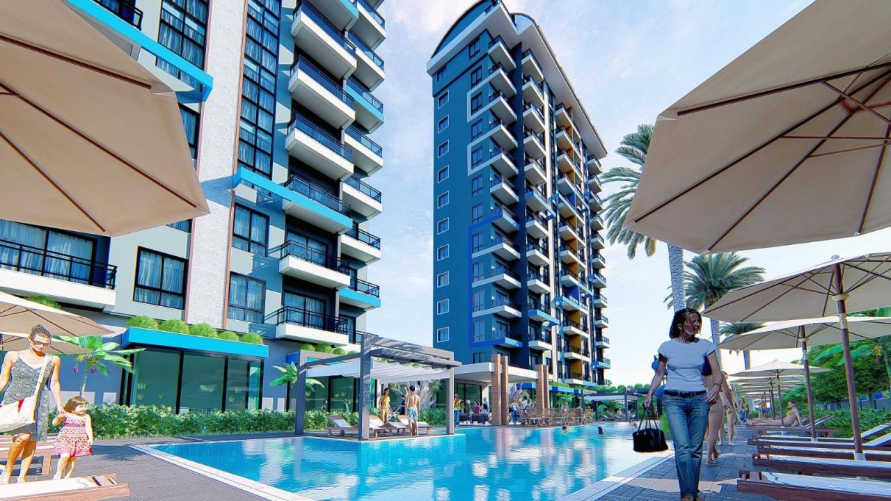 Квартира в Алании, Турция, 50 м² - фото 10