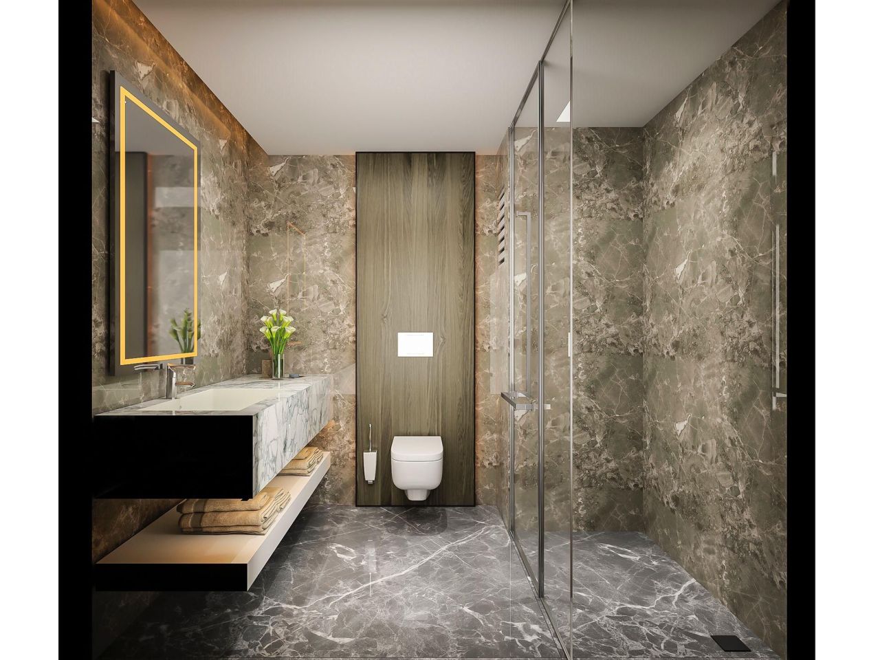 Квартира в Алании, Турция, 52 м² - фото 10