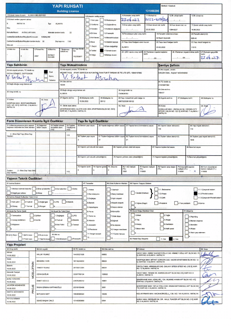 Квартира в Авсалларе, Турция, 64 м² - фото 10