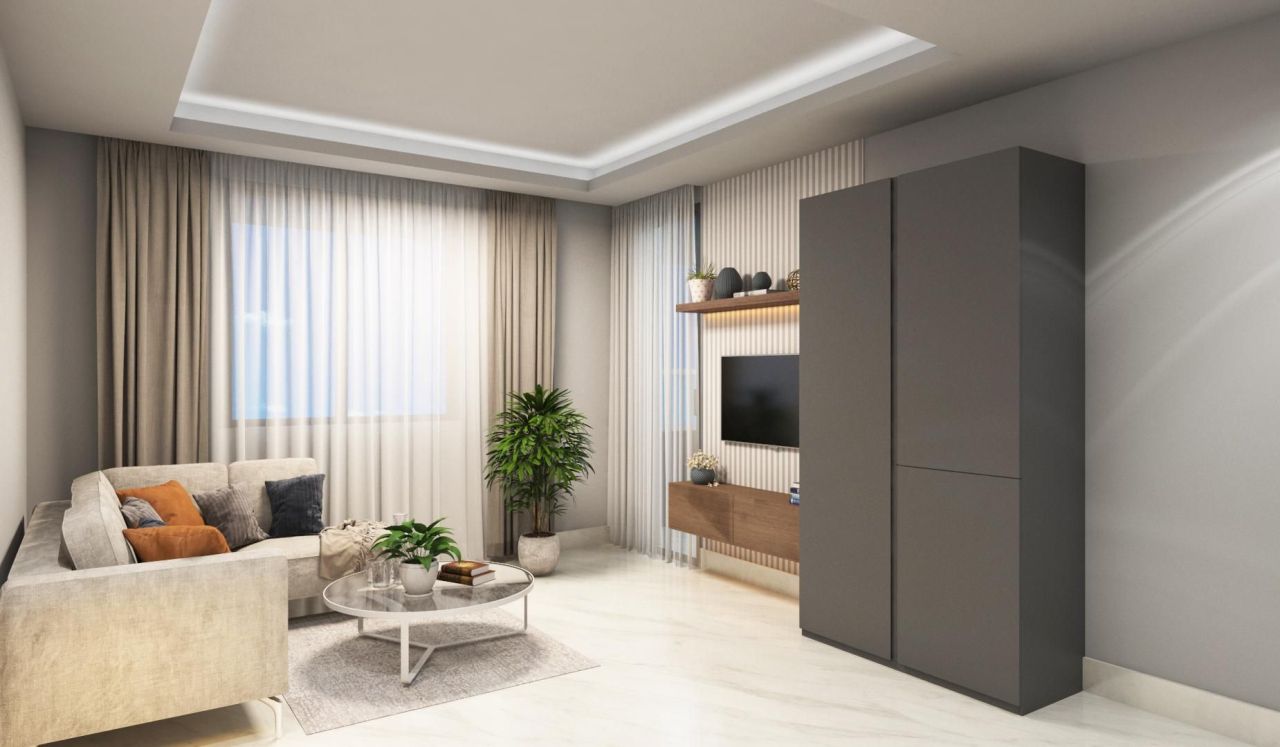 Квартира в Алании, Турция, 58 м² - фото 11