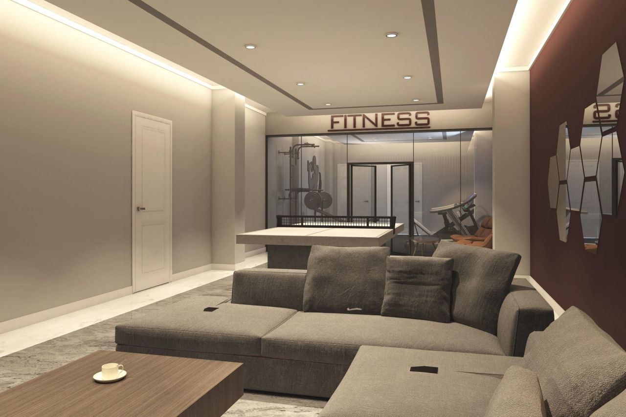 Квартира в Алании, Турция, 52 м² - фото 11