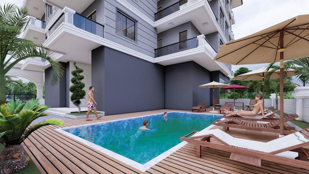 Квартира в Алании, Турция, 88 м² - фото 11