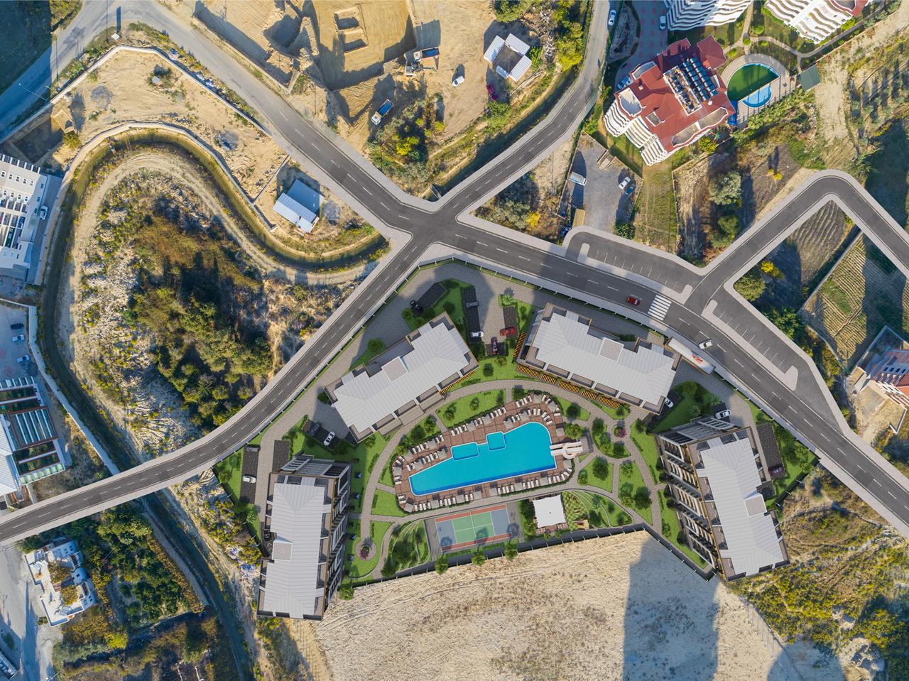 Квартира в Авсалларе, Турция, 46 м² - фото 11