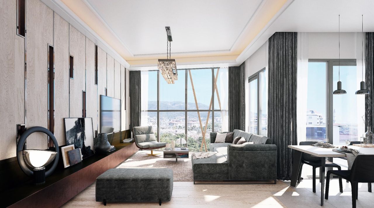 Квартира в Алании, Турция, 55 м² - фото 11