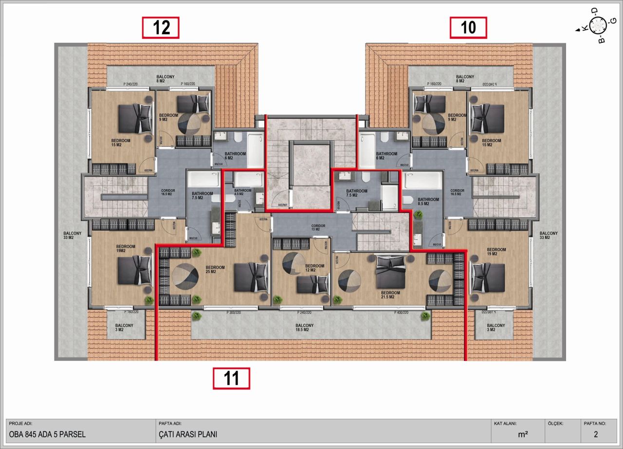 Квартира в Алании, Турция, 198 м² - фото 11