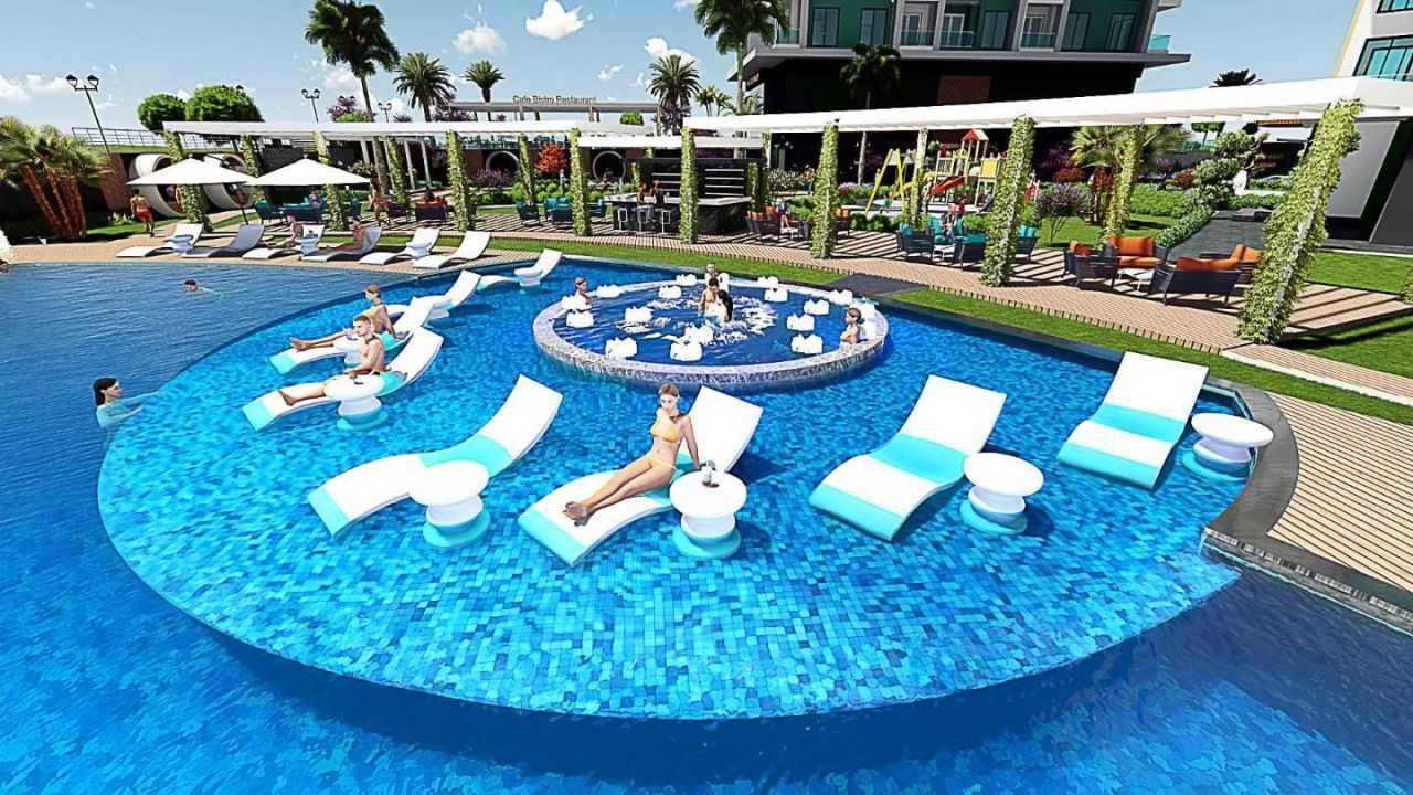 Квартира в Алании, Турция, 60 м² - фото 11