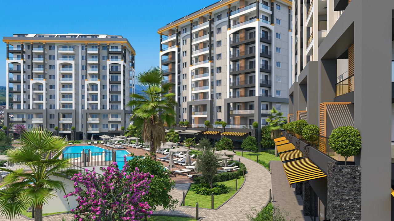 Квартира в Авсалларе, Турция, 46 м² - фото 12