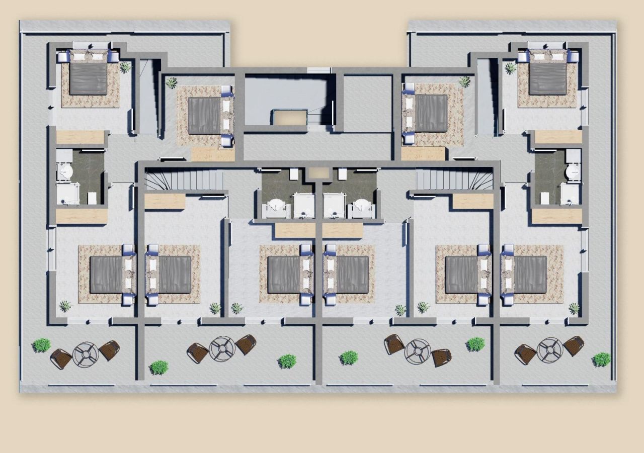 Квартира в Алании, Турция, 130 м² - фото 12