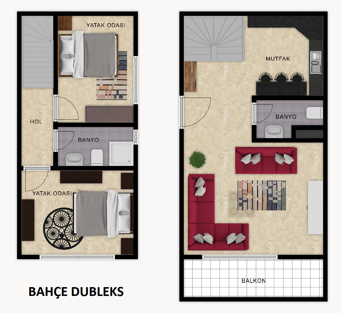 Квартира в Кестеле, Турция, 55 м² - фото 12