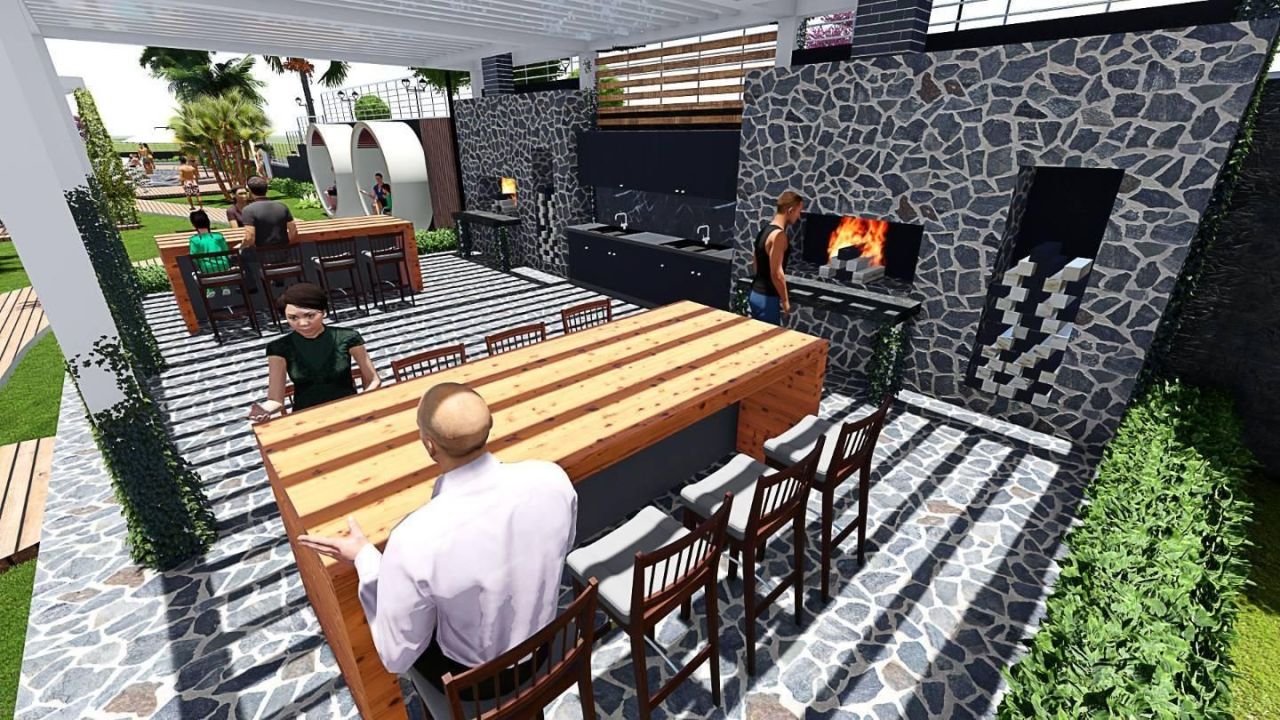 Квартира в Алании, Турция, 60 м² - фото 12